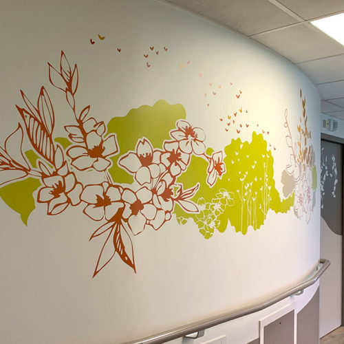 Décor mural pour l EHPAD Emile Gérard à Livry-Gargan